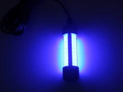 White Label Portable Underwater 14W LED Fishing Light - Blue