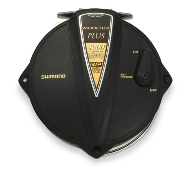 Shimano Moocher Plus 4000GTP Reel Spooled With Leadline