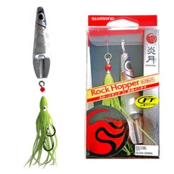 Shimano Rock Hopper Sliding Inchiku Jig Glow Zebra 160g