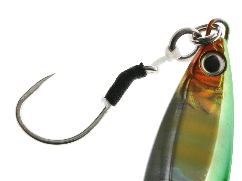 Shimano ColtSniper Flatfall Jig 42g 42T Silver Chartreuse - Image 2